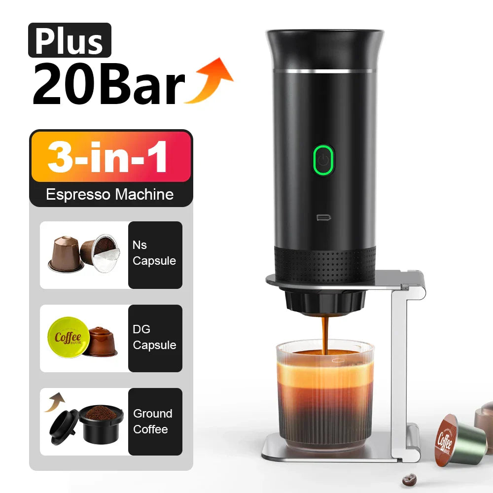 Portable Coffe Maker - Coffee Anytime, Anywhere